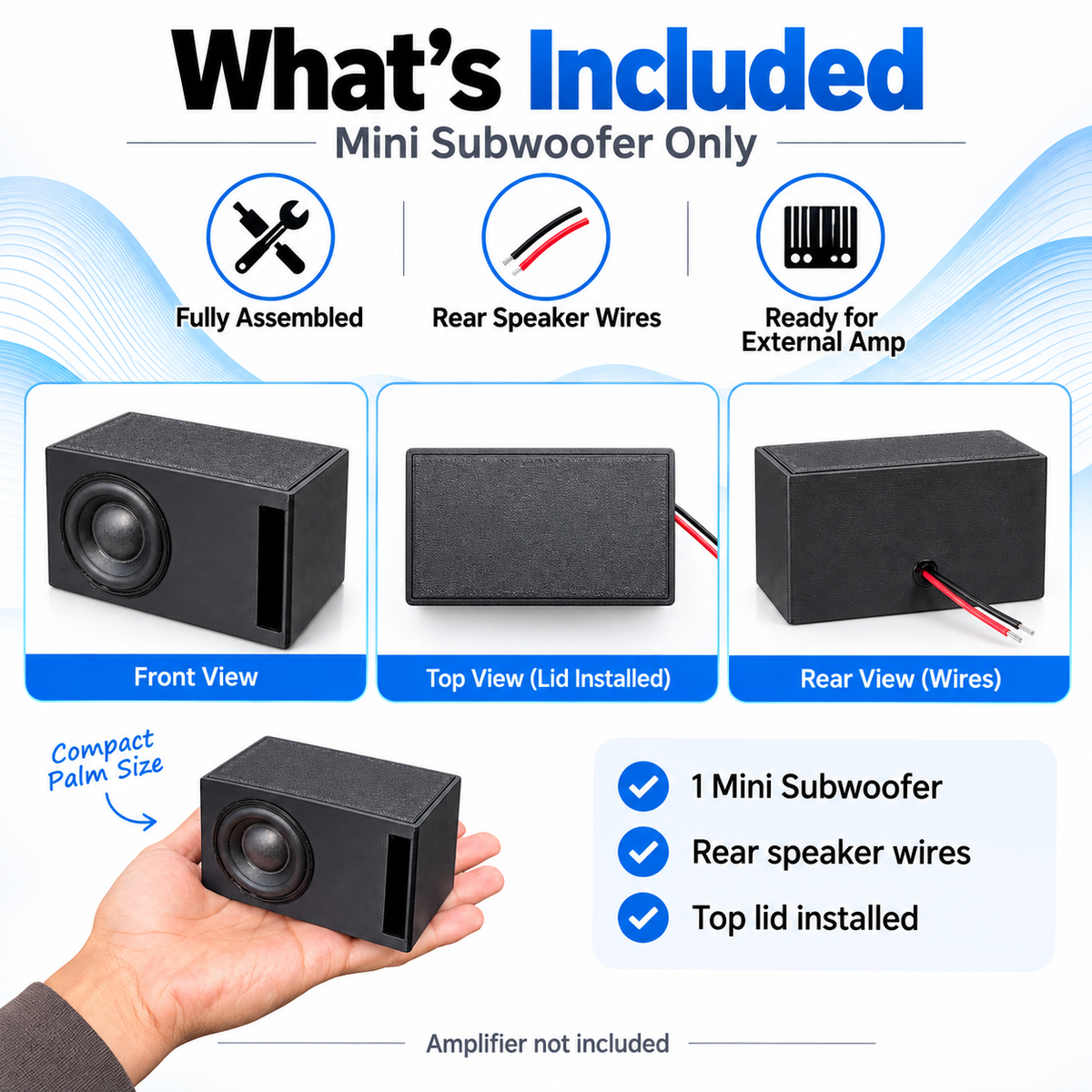 Mini Subwoofer – Compact Ported Speaker Box